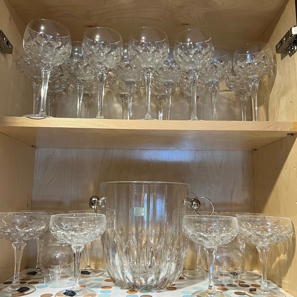 Mikasa Dining Mikasa Crystal Glasses Poshmark